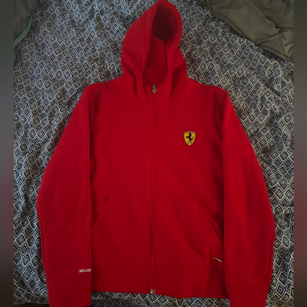 Official Ferrari Jacket with Hood